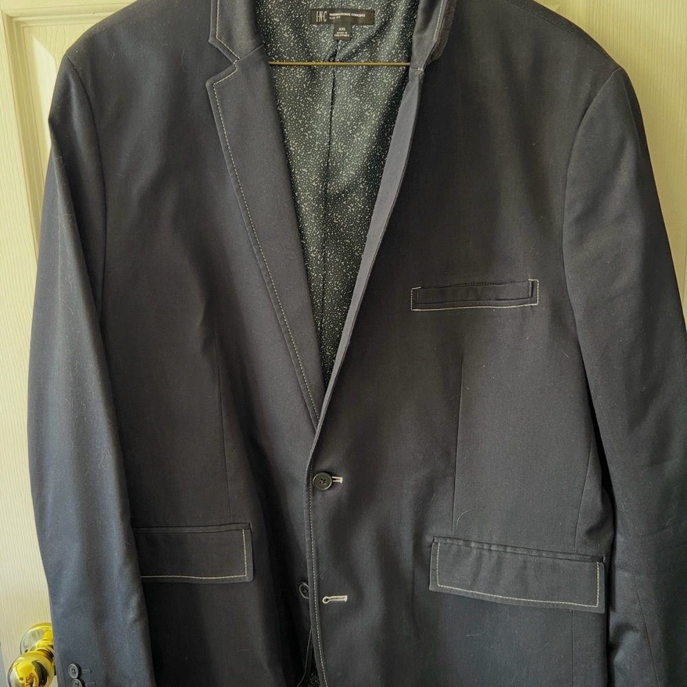 INC International Concepts Black Blazer